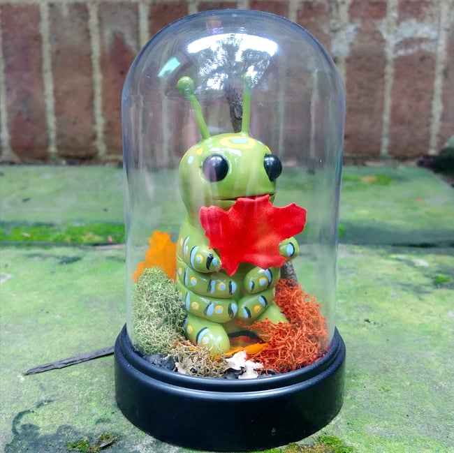 Caterpillar Cryptid Cloche