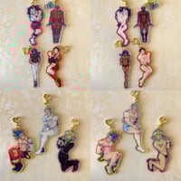 Image 3 of 5IN Assorted Tie-Up Keychains