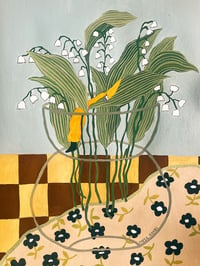 Image 2 of 'Lean Into It' Lily of The Valley Original