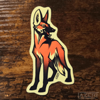 Image 3 of Maned Wolf - Stickers