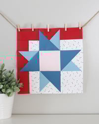 Image 2 of Parade Time quilt block - PDF pattern