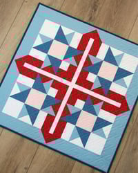 Image 3 of Parade Time Wall Hanging / Mini Quilt pattern - PDF pattern