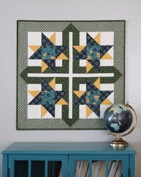 Image 2 of Parade Time Wall Hanging / Mini Quilt pattern - PDF pattern