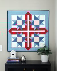Image 1 of Parade Time Wall Hanging / Mini Quilt pattern - PDF pattern