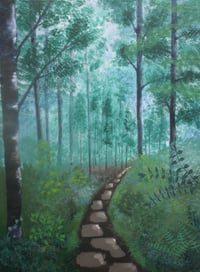 Image 1 of Custom Commission - Acrylic or Mixed Media on Stretched Canvas