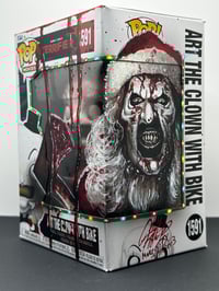 Image 1 of Signed Art The Clown With Bike Custom Remarque