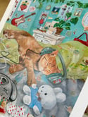 jupz sleeping print