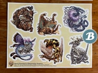 Image 3 of Discovering Dragons Sticker Sheet