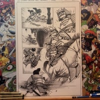 ORIGINAL SIGNED KOMUSO INKED PAGE