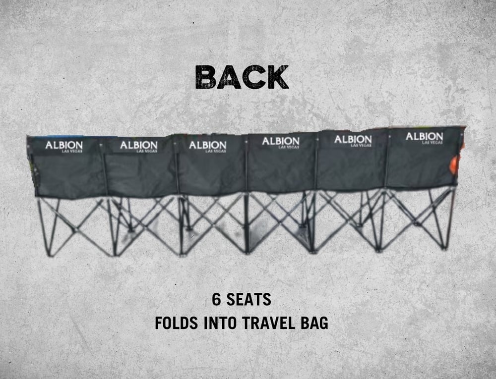 Image of Albion Las Vegas Branded Team Bench