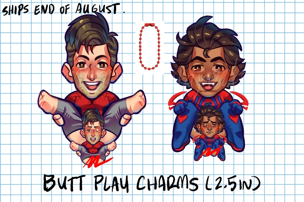 Spiderdads butt stuff charms