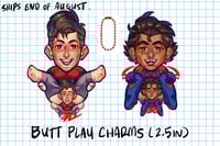 Image 1 of [PREORDER] Spiderdads butt stuff charms