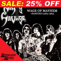 Image 1 of NASTY SAVAGE - Wage of Mayhem + Rarities (1983-1985) CD