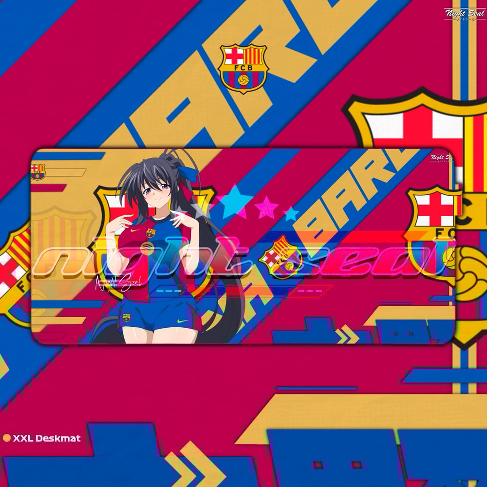 Image of WAIFUS x Barca / Desk Mat 