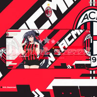 Image 6 of WAIFUS x AC Milan / Desk mat 