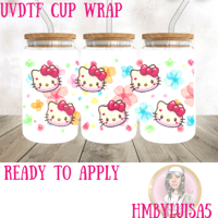 Image 1 of Kitty splat UVDTF Cup wrap
