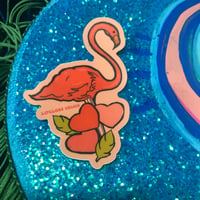 Image 2 of Pink Flamingo Sticker