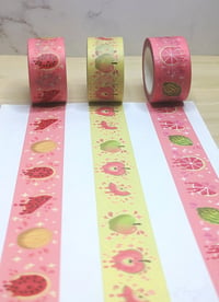 Image 2 of Melty Fruits Washi Tape