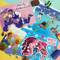 Image 1 of hxh prints/postcards