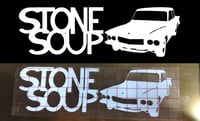 Stone Soup Vinyl Window Sticker