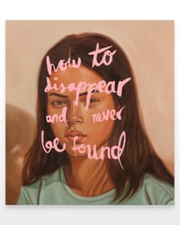 Image 1 of Henrietta Harris 'How To Disappear'. Original painting