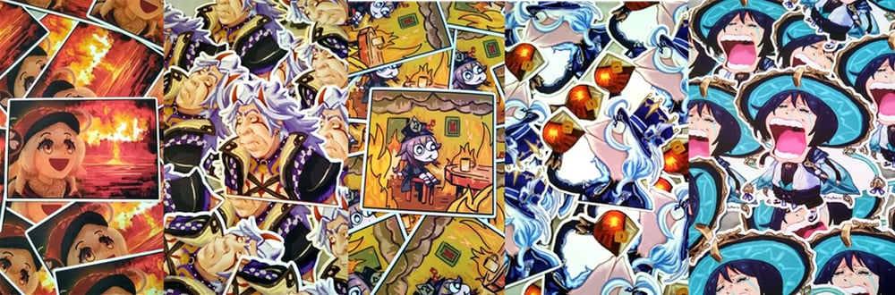 Genshin Impact Meme Stickers Packs 1 / 2