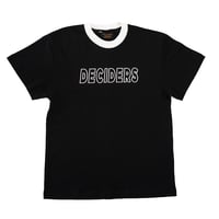 Image 1 of D's Ringer T-Shirt Black