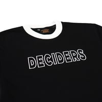 Image 2 of D's Ringer T-Shirt Black