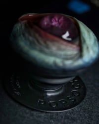 Image 7 of Custom pop socket, Purple Planet Eye, Custom Swappable Phone Grip / Socket for smartphones