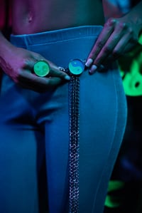 Image 1 of Yin Yang Infinity Chain Belt