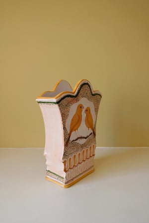 Image of Canary Keeper - Romantic Vase