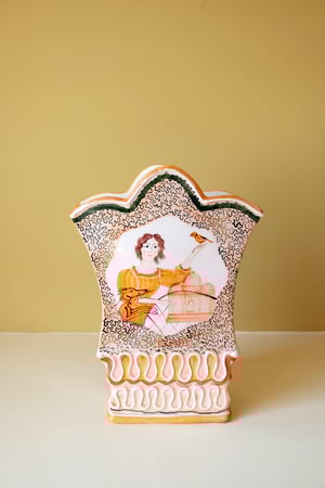 Image of Canary Keeper - Romantic Vase