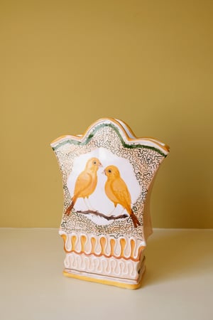 Image of Canary Keeper - Romantic Vase