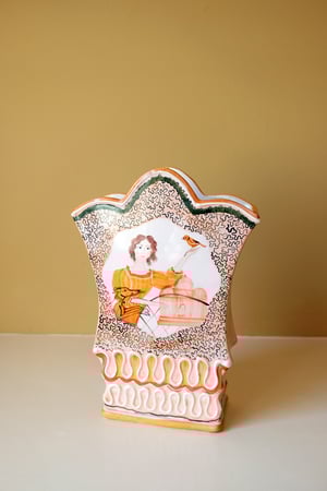 Image of Canary Keeper - Romantic Vase