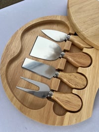 Image 2 of Cheese Knife & Board Set