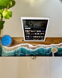 Image 4 of Bath Caddy Ocean Resin Handmade Gift