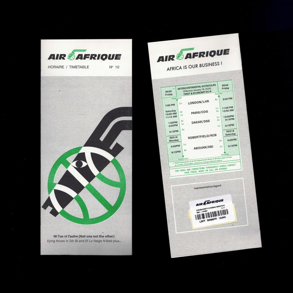 Image of Air Afrique Prog Note