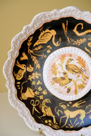 Image of Birds & Beasts - Romantic Plate