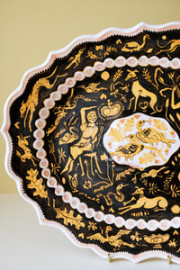 Image 8 of SLIGHT SECOND - Beasts & Birds - Large Romantic Platter