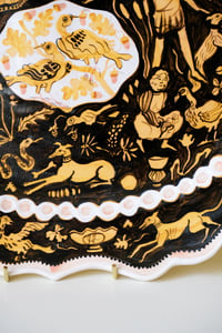 Image 12 of SLIGHT SECOND - Beasts & Birds - Large Romantic Platter