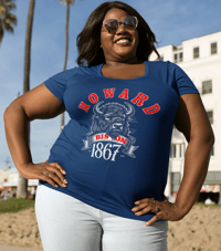 Image 2 of UNISEX Vintage Howard Bison T-shirt