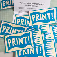 Image 12 of Screen Printing Workshop - Gift Voucher