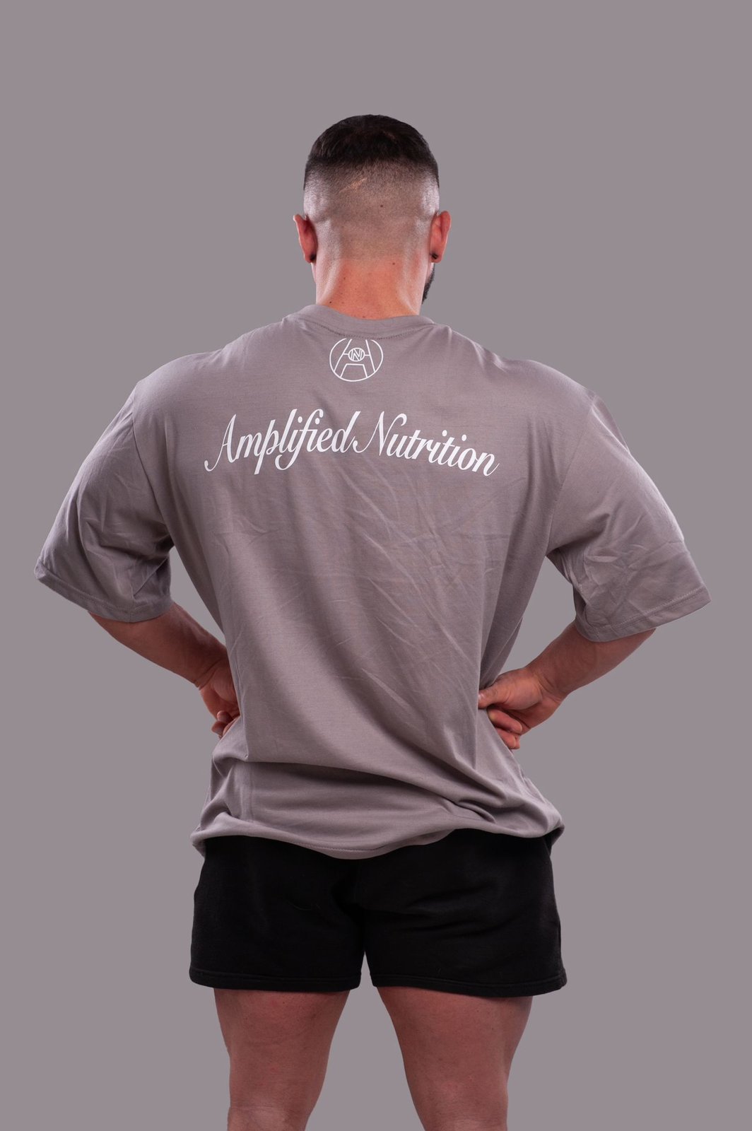 Amplified Oversized Tee – Grey Edition 1