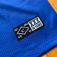 Image 3 of Blue 30th Anniversary Basketball Jersey