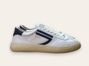 Image of Classic leather white/navy by Puraai