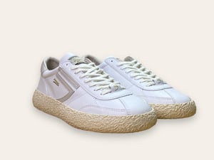 Image of Classic leather white/taupe by Puraai