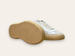 Image of Classic suede white/green by Puraai