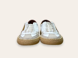 Image of Classic suede white/senape by Puraai