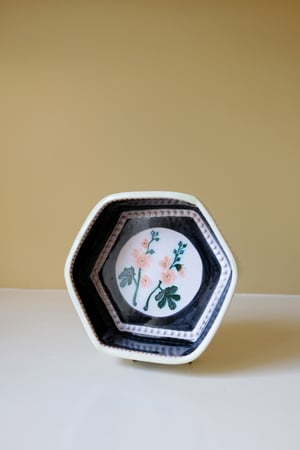 Image of Hollyhocks - Romantic Bowl