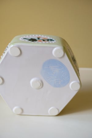 Image of Hollyhocks - Romantic Bowl